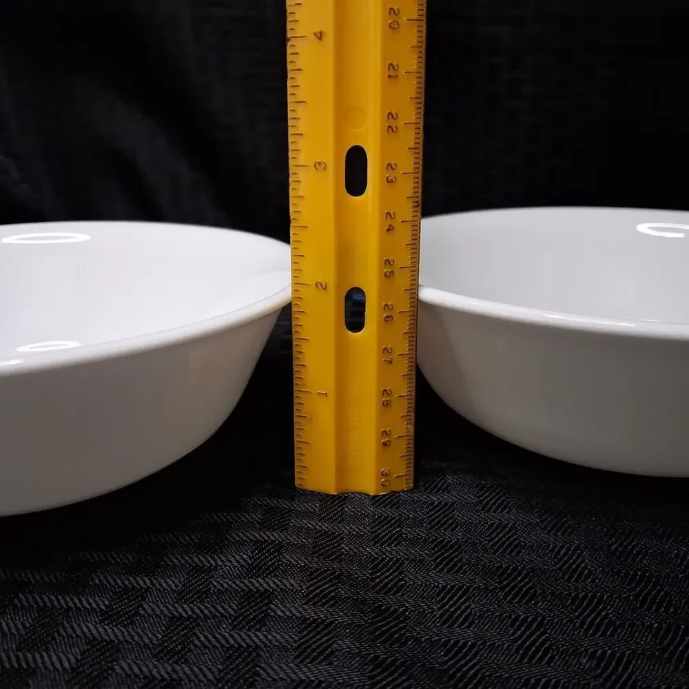 Vintage Corning Corelle WINTER FROST WHITE 6 pc Dinnerware Set